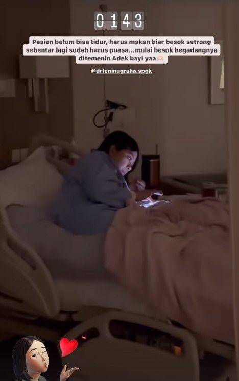 dr.Feni melahirkan anak pertama (Instagram.com/drfeninugraha.spgk)