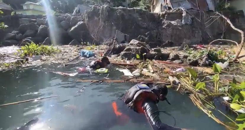 Suasana pencarian korban hilang banjir bandang di Humbahas (Dok. Tim SAR Gabungan)