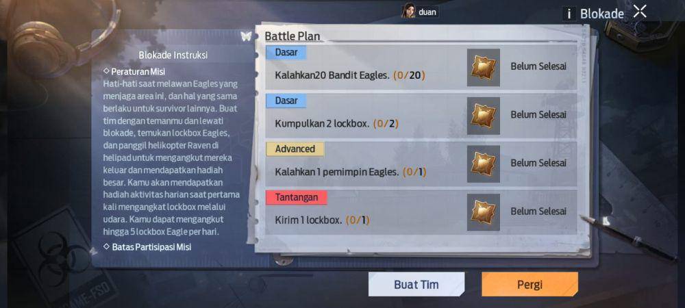 battle plan Blokade (dok. Tencent Games/Undawn)