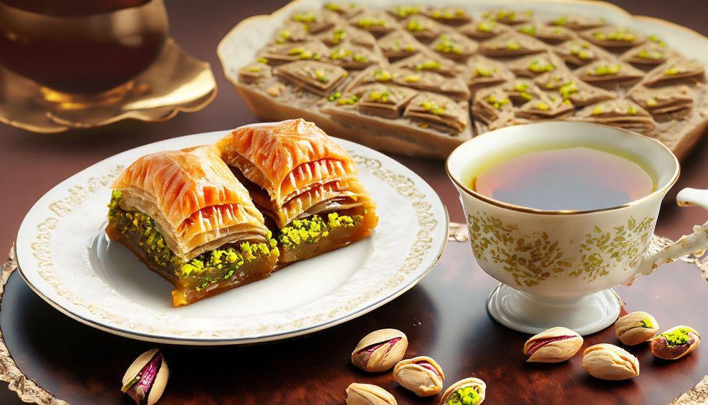 baklava dan teh (pixabay.com/dlsd cgl)