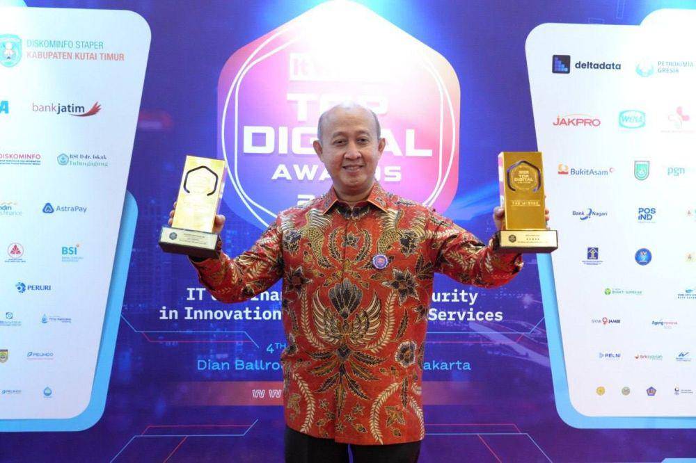 Direktur Teknologi Informasi BPJS Kesehatan, Edwin Aristiawan, menyatakan bahwa prestasi ini tak lepas dari kerja keras semua pihak yang terlibat dalam ekosistem JKN. (Dok. BPJS Kesehatan)