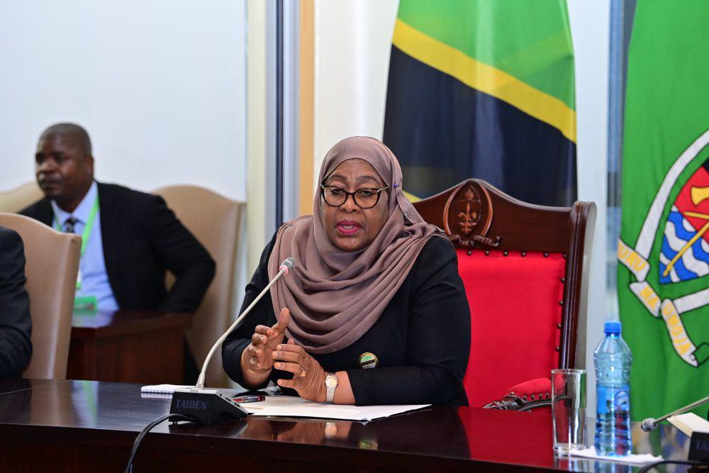 Presiden Tanzania Samia Suluhu Hassan (Twitter.com/Samia Suluhu)