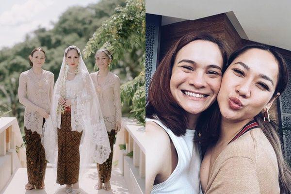Jadi Pendamping Pengantin, 7 Potret Kedekatan BCL dan Aishah Sinclair