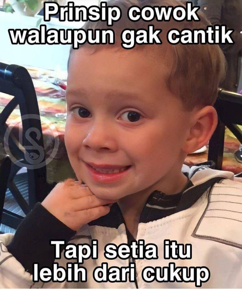 meme bocah bijak (instagram.com/lawakscience)