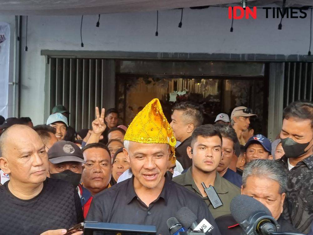 Ganjar Pranowo kampanye di Donggala, Sulawesi Tengah (IDN Times/Ilman Nafi'an)