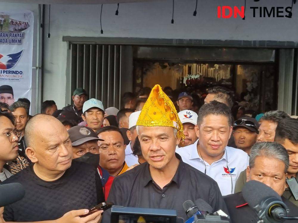 Ganjar Pranowo kampanye di Donggala, Sulawesi Tengah (IDN Times/Ilman Nafi'an)