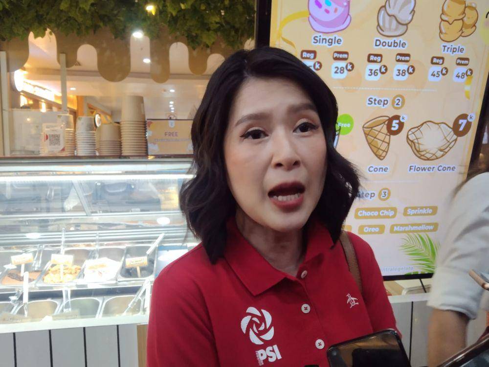 Wakil Ketua Dewan Pembina PSI, Grace Natalie Louisa. (IDN Times/Rizal Adhi Pratama)