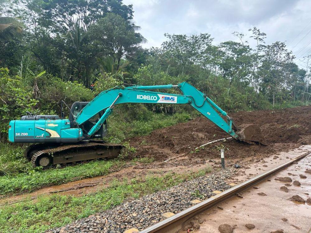 Longsor di Banyumas, Sejumlah KA Daop 6 Jogja Dialihkan