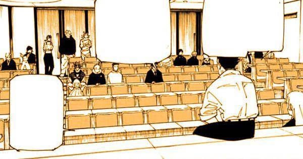 Para penyihir mengadakan pertemuan ( Dok. Shueisha / Jujutsu Kaisen )