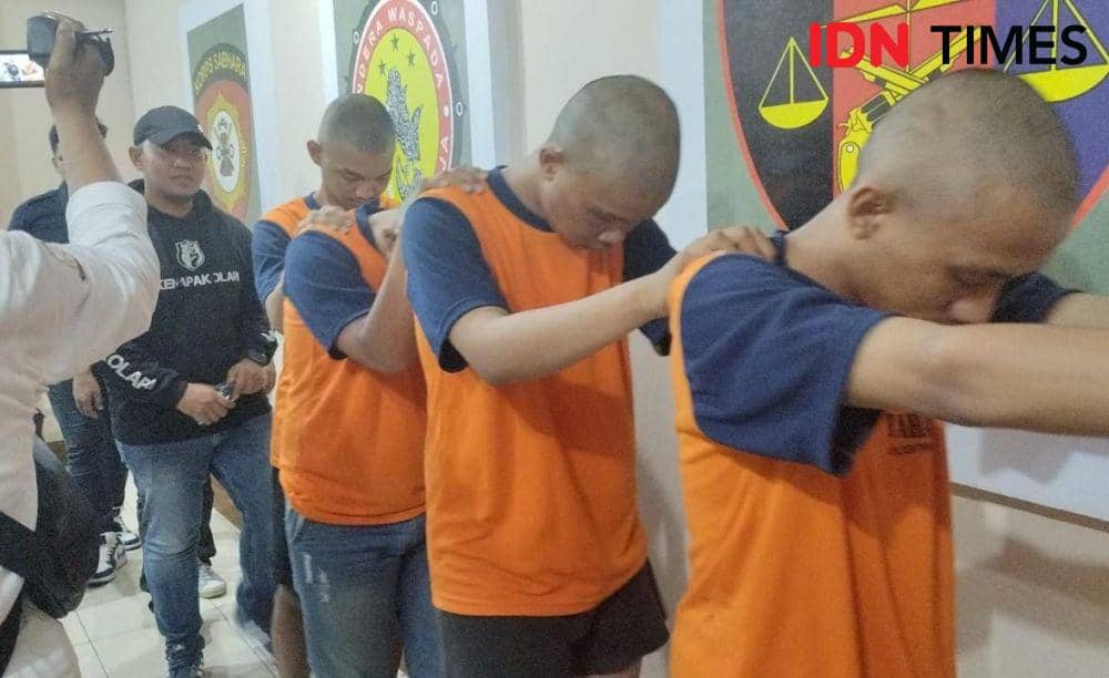 Pelaku teror busur panah di Makassar ditangkap polisi. IDN Times/Dahrul Amri Lobubun