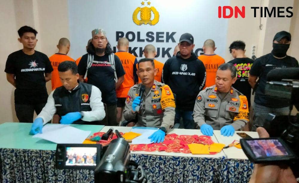 Pelaku teror busur panah di Makassar ditangkap polisi. IDN Times/Dahrul Amri Lobubun