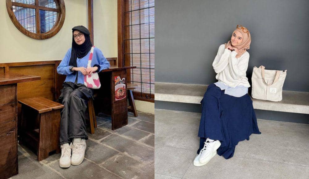 8 Basic Outfit Minimalis ala Refina Habilia, Cocok buat Style Kasual