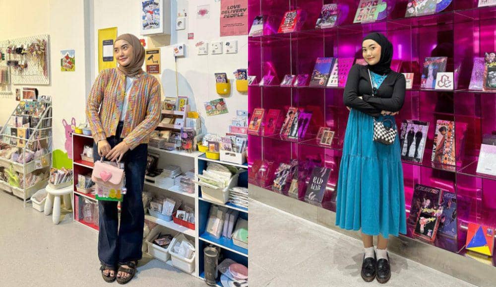 9 Ide Style Hangout Pakai Crop Outer ala Alamanda Putri, Kekinian!