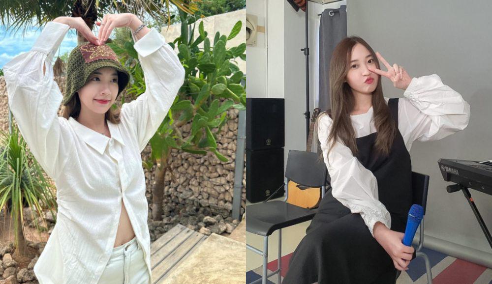 8 Mix and Match White Outfit ala Puimek Napasorn, Effortless!