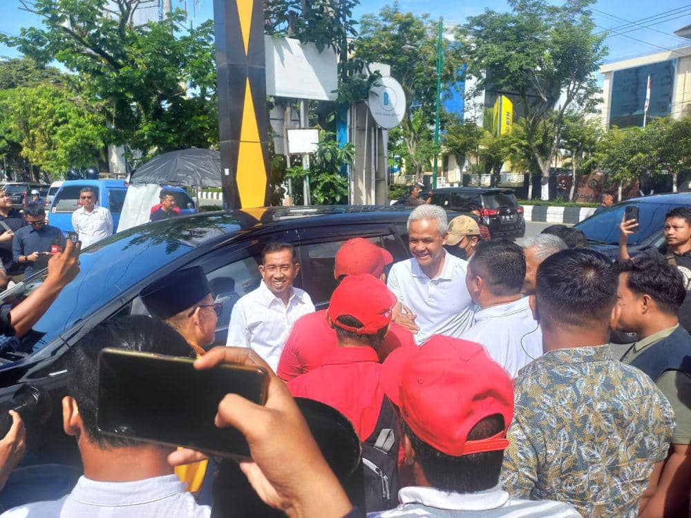 Calon presiden Ganjar Pranowo menggelar kampanye di Balikpapan Kalimantan Timur (Kaltim), Selasa (5/12/2023) pukul 09.00 Wita. Foto istimewa