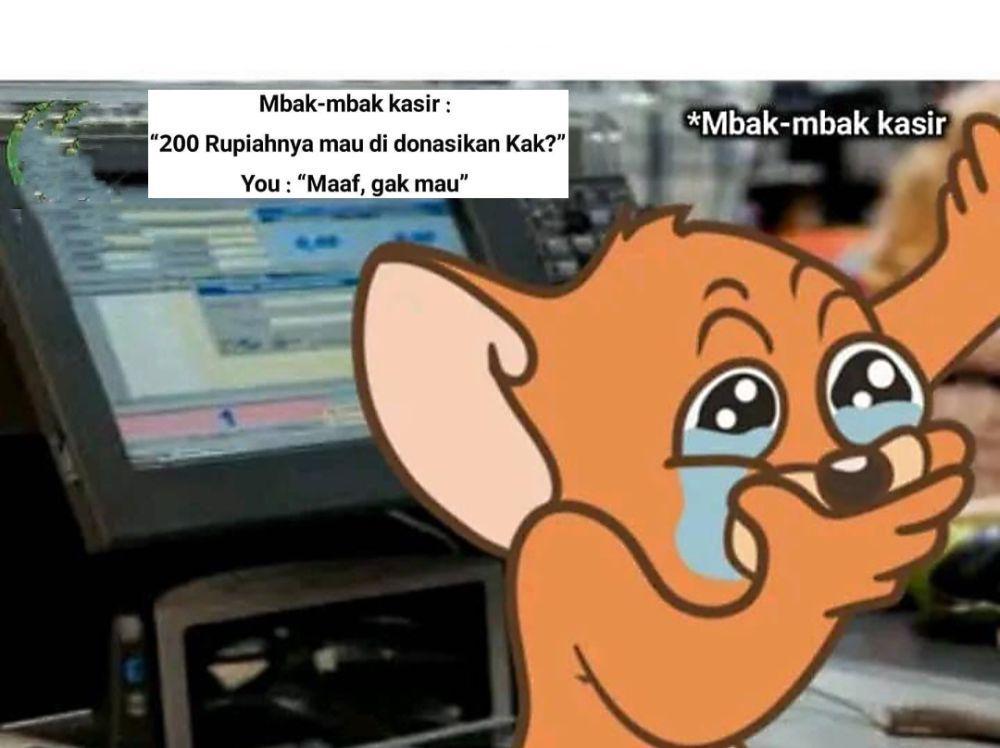Bukan Karena Tom, 7 Meme Kocak Jerry Sedih Selalu Tertimpa Kemalangan