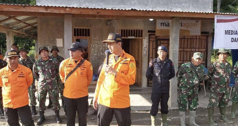 Suasana pencarian hari ke-4 pasca banjir bandang di Humbahas (Dok. Tim SAR Gabungan)