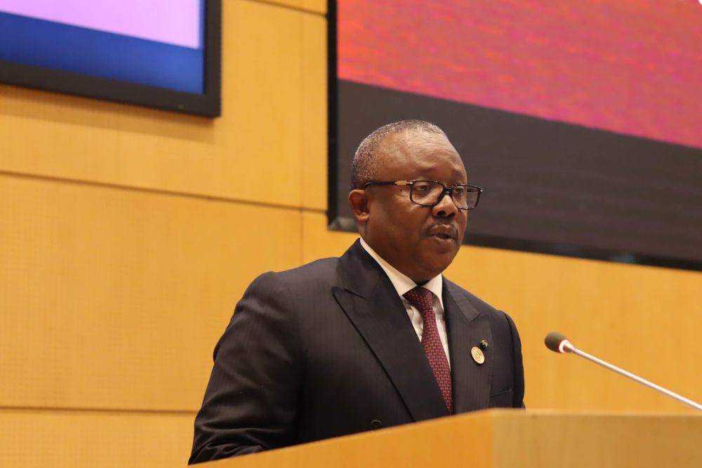 Presiden Guinea-Bissau, Umaro Sissoco Embalo. (twitter.com/ALMA_2030)