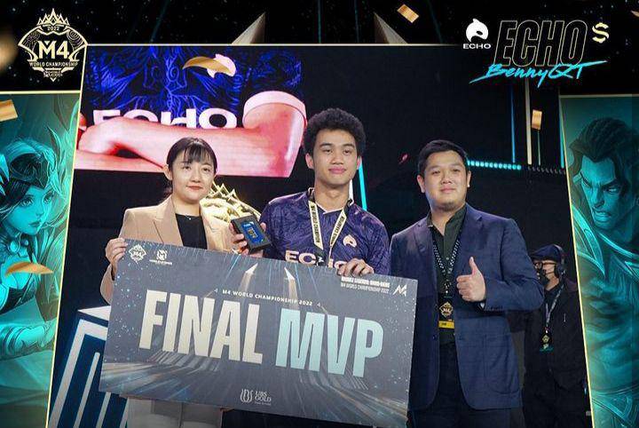 Bennyqt jadi MVP di final M4 (instagram.com/mlbbesports_official)