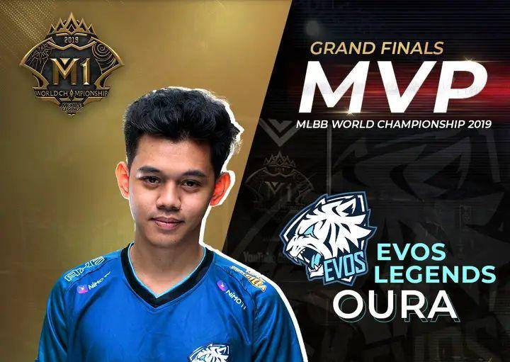 EVOS Oura ketika jadi MVP di M1 (facebook.com/MobileLegendsGameIndonesia)
