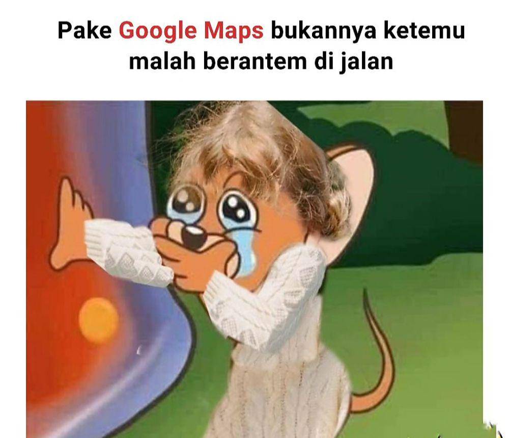 meme Jerry sedih (instagram.com/kocak.parah.id)