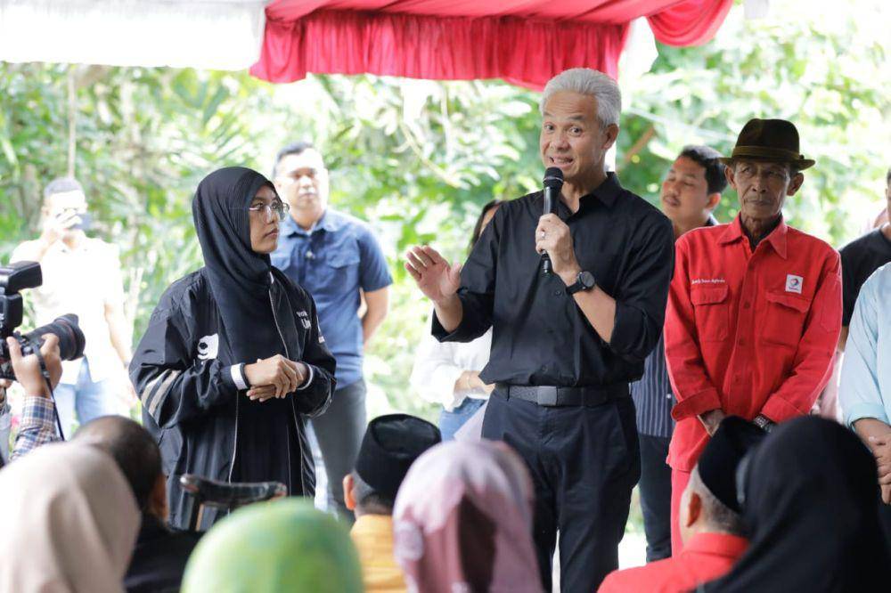 Ganjar Pranowo bertemu dengan kelompok disabilitas di Balikpapan  (IDN Times/Istimewa)