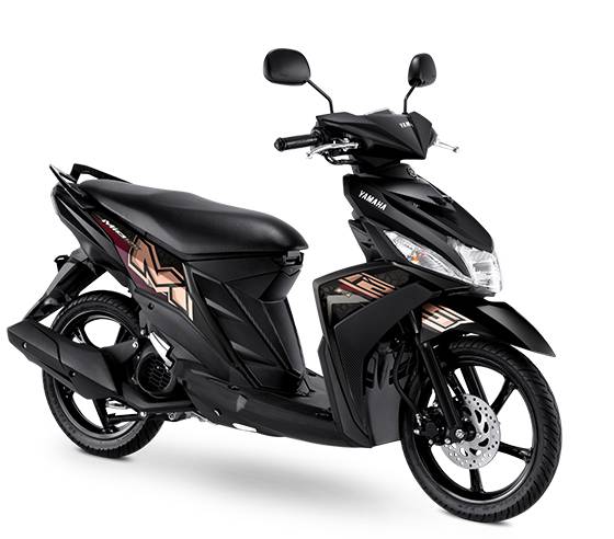Warna hitam Mio M3 (YIMM)