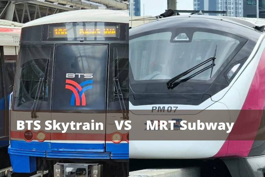 BTS Skytrain dan MRT Subwat Bangkok (instagram.com/tib1245l)