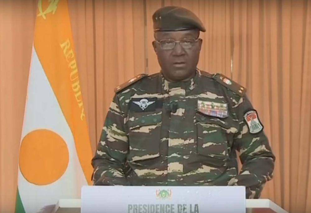 Pemimpin junta Niger,Abdourahamane Tchiani (youtube.com/France24 English)