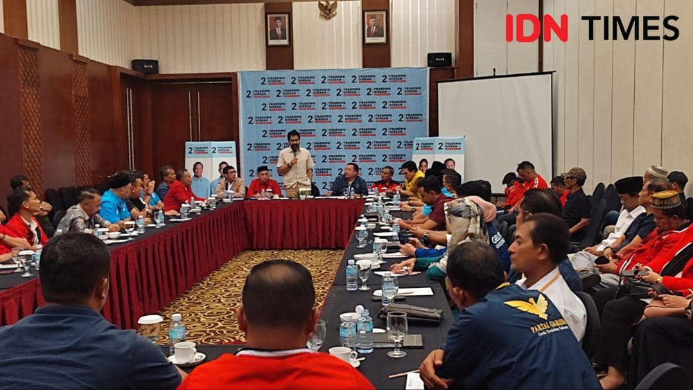 Ketua Tim Kemenangan Daerah (TKD) Aceh Prabowo-Gibran, Muzakir Manaf alias Mualem. (IDN Times/Muhammad Saifullah)