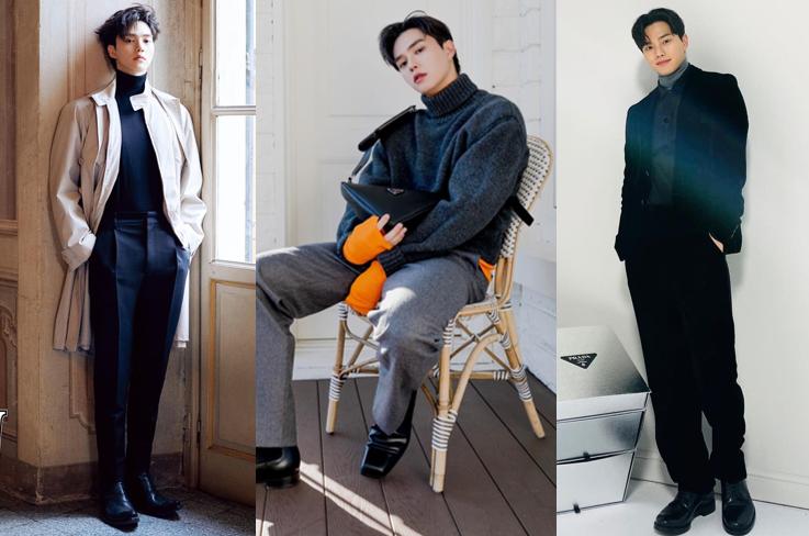 9 Padu Padan Turtleneck ala Song Kang, Tampil Modis!