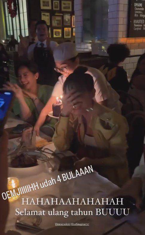 kejutan ulang tahun Ayu Dewi (instagram.com/mrsayudewi)