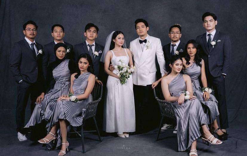 Callista Arum jadi bridesmaid di nikahan Hanggini dan Luthfi Aulia (instagram.com/callistarum)