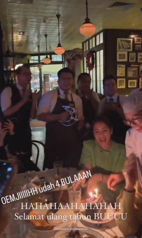 kejutan ulang tahun Ayu Dewi (instagram.com/mrsayudewi)