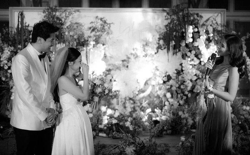 Callista Arum jadi bridesmaid di nikahan Hanggini dan Luthfi Aulia (instagram.com/callistarum)