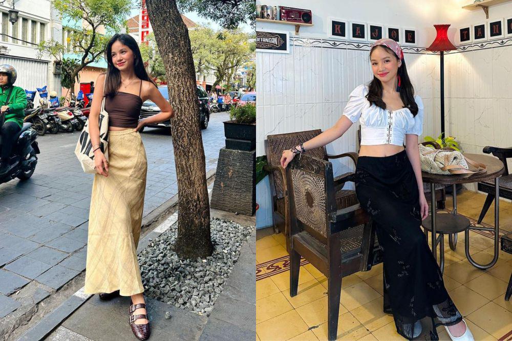 9 Ide Styling Rok ala Bella Graceva, Gayanya Feminin Abis!