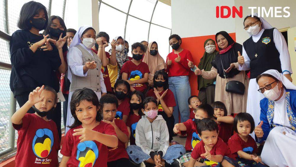 Bersikap building nation dalam menyikapi anak anak mulai dari unsur terkecil.(IDN Times/Saladin).