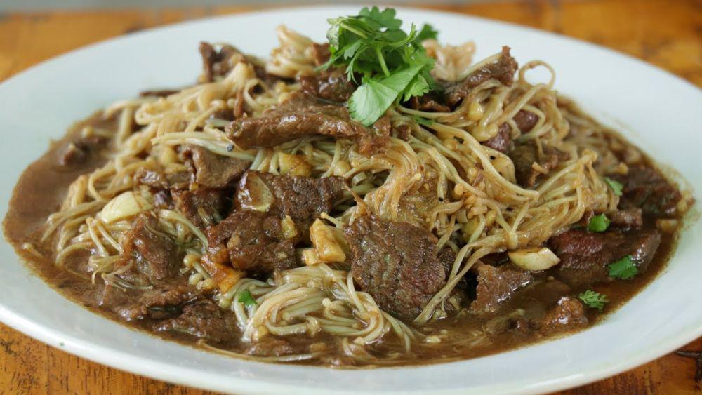 Resep Tumis Daging Jamur Enoki, Lauk Nikmat yang Bikin Nagih