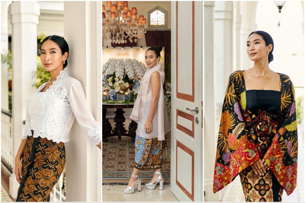 18 Potret Happy Salma Menggunakan Kain Khas Indonesia, Elegan!