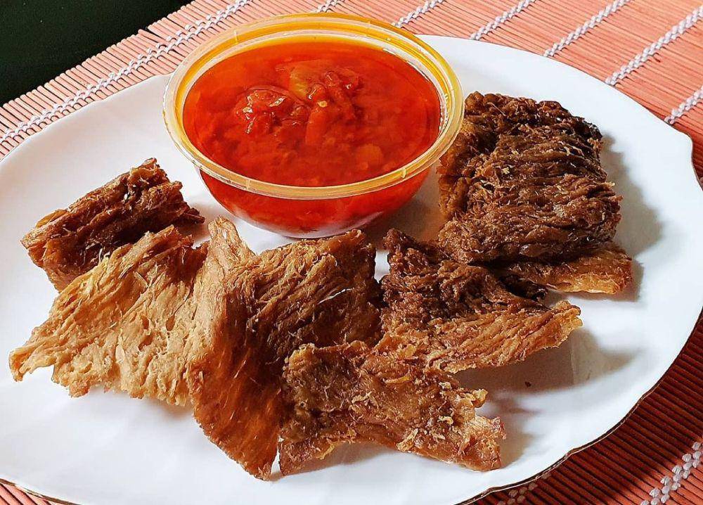 Ilustrasi dendeng balado crispy (instagram.com/rinrin_jamrianti)