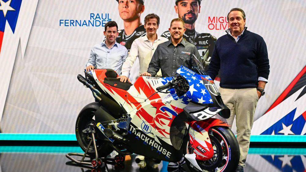suasana peluncuran Trackhouse Racing MotoGP Team (motogp.com)