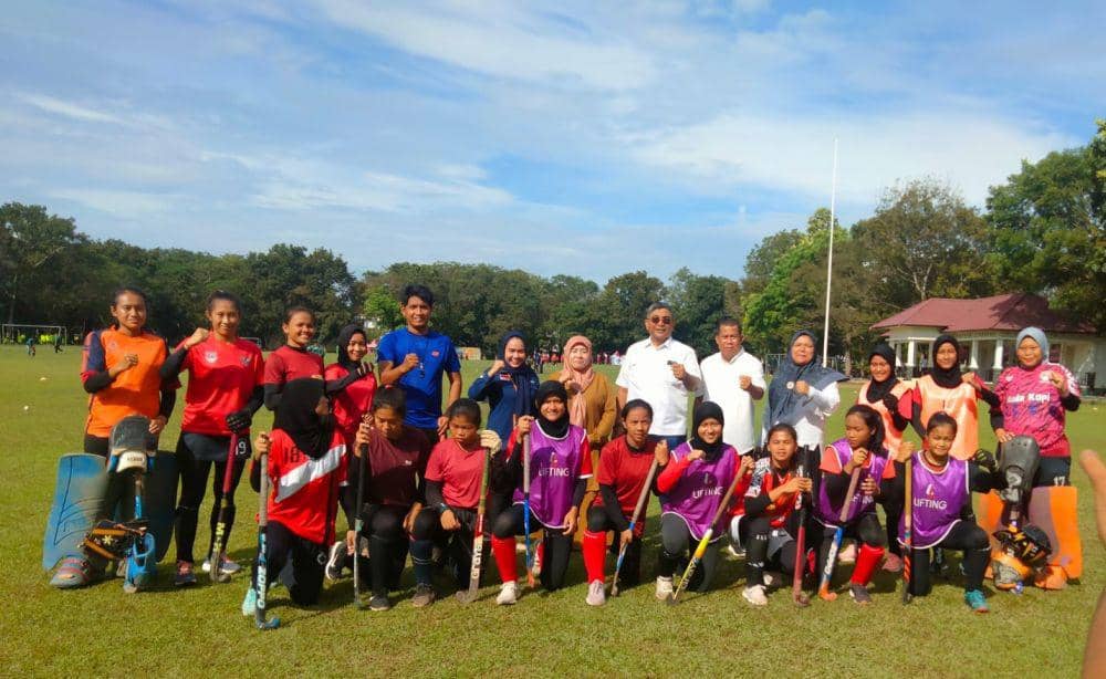 Persiapan tim hoki Sumut ke Malaysia (dok.Istimewa)