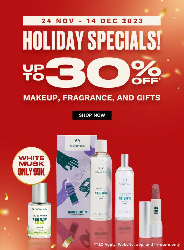 Promo Skincare dan Grooming Pria Desember 2023 (thebodyshop.co.id)