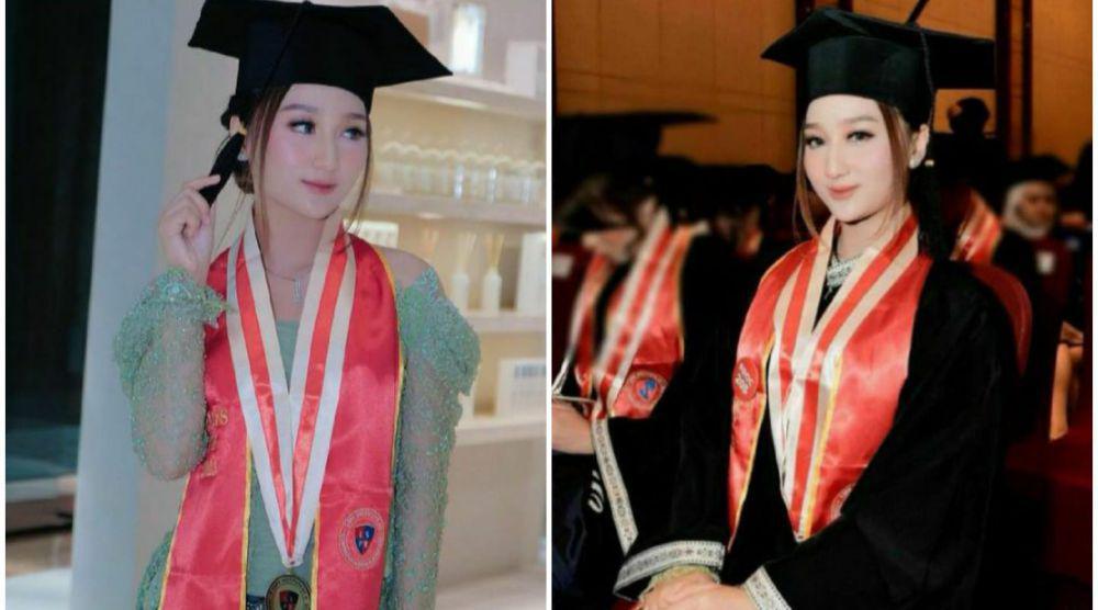 10 Potret Wisuda S1 Sandrina Mazaya, Pimpin Graduates Pledge!