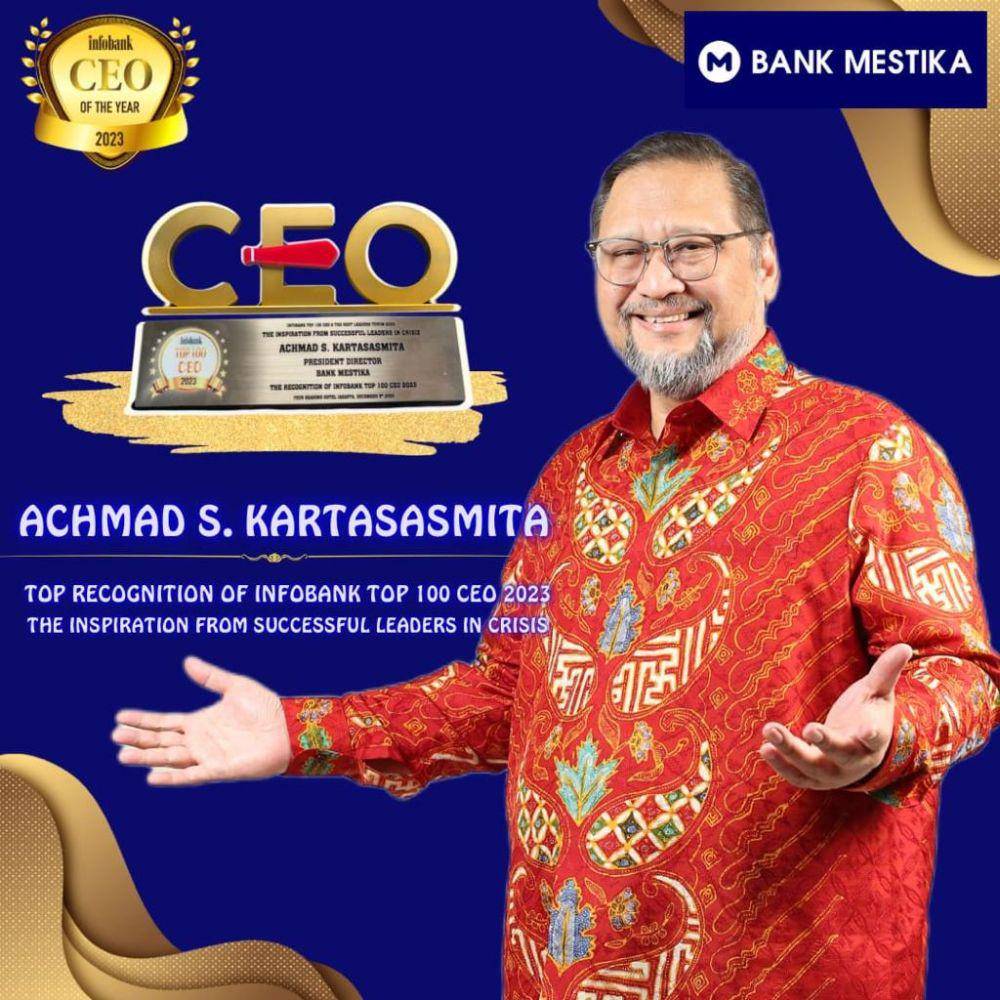 Achmad S. Kartasasmita, Presiden Direktur PT Bank Mestika Dharma Tbk (Dok. IDN Times)
