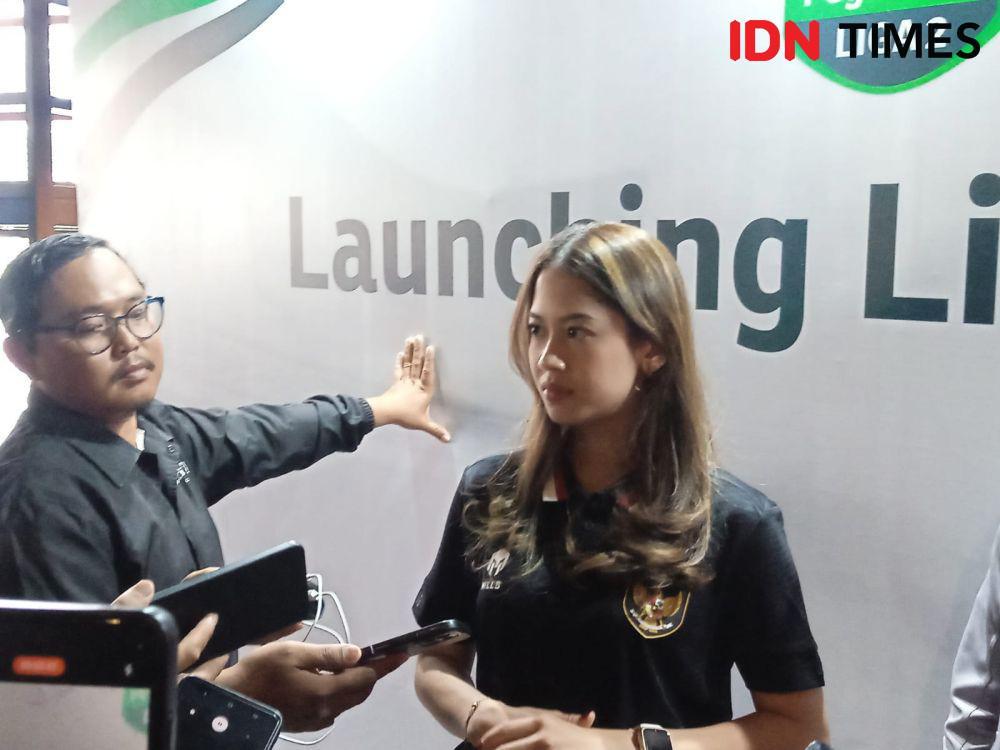Public Relations PT LIB, Sabina Katya. (IDN Times/Sandy Firdaus)