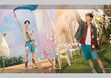 short denim jeans ala member SEVENTEEN (instagram.com/saythename_17)