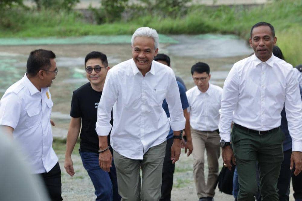 Ganjar Pranowo Kunjungi IKN, Siap Lanjutkan Mimpi Besar Bung Karno