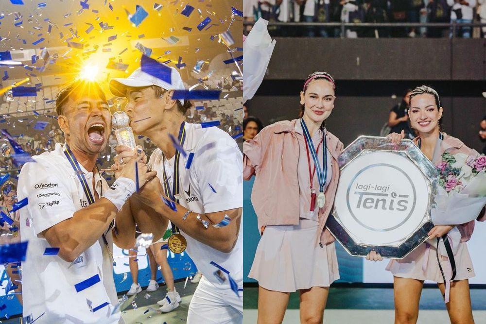 7 Potret Artis Juara Tenis Tahun 2023, Ada yang Dapat Hadiah Miliaran