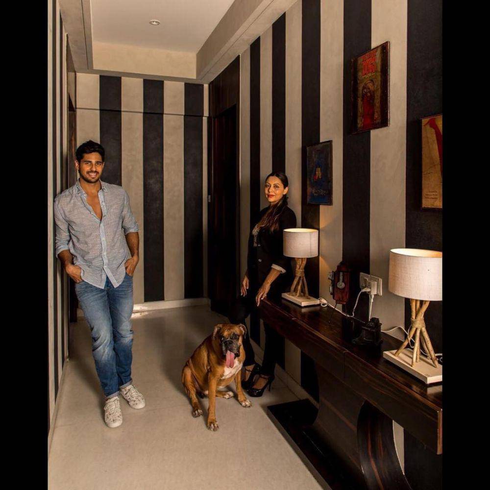 Sidharth Malhotra dan Gauri Khan (instagram.com/gaurikhan)